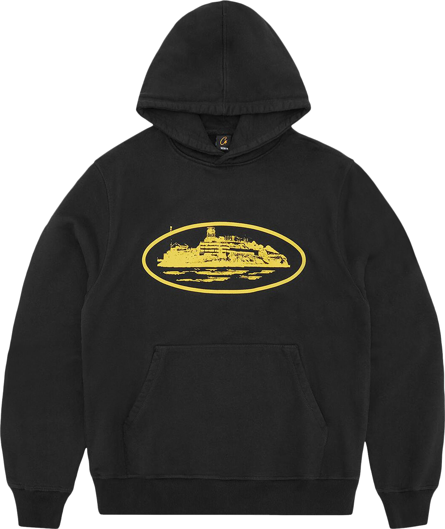 Corteiz Alcatraz V2 Hoodie In Black | Editorialist