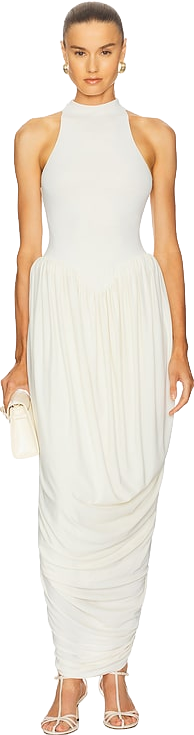 helsa the duchess jersey dress reviews hoskelsa wears the stunning @helsastudio Duchess Jersey Dress ($398), @chloe Shell Earrings ($1,180), @hermes Kelly 20 Bag ($36,500) and a pair of @maisonalaia Infradito 90 Sandals ($1,550). #elsahosk #hoskelsa #elsahoskstyle #elsahoskcloset #style