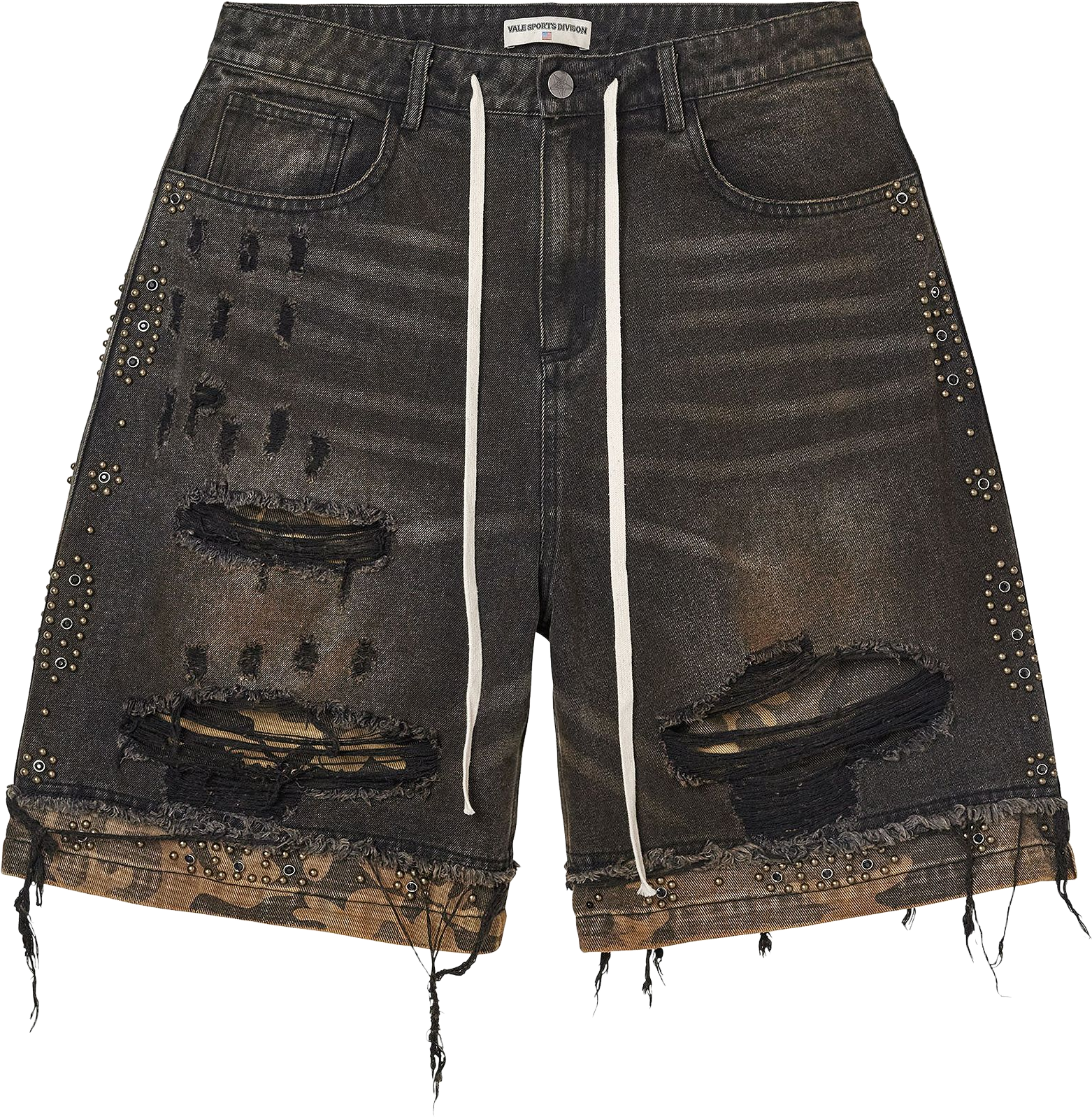 Vale Forever Double Jorts - Black | Editorialist