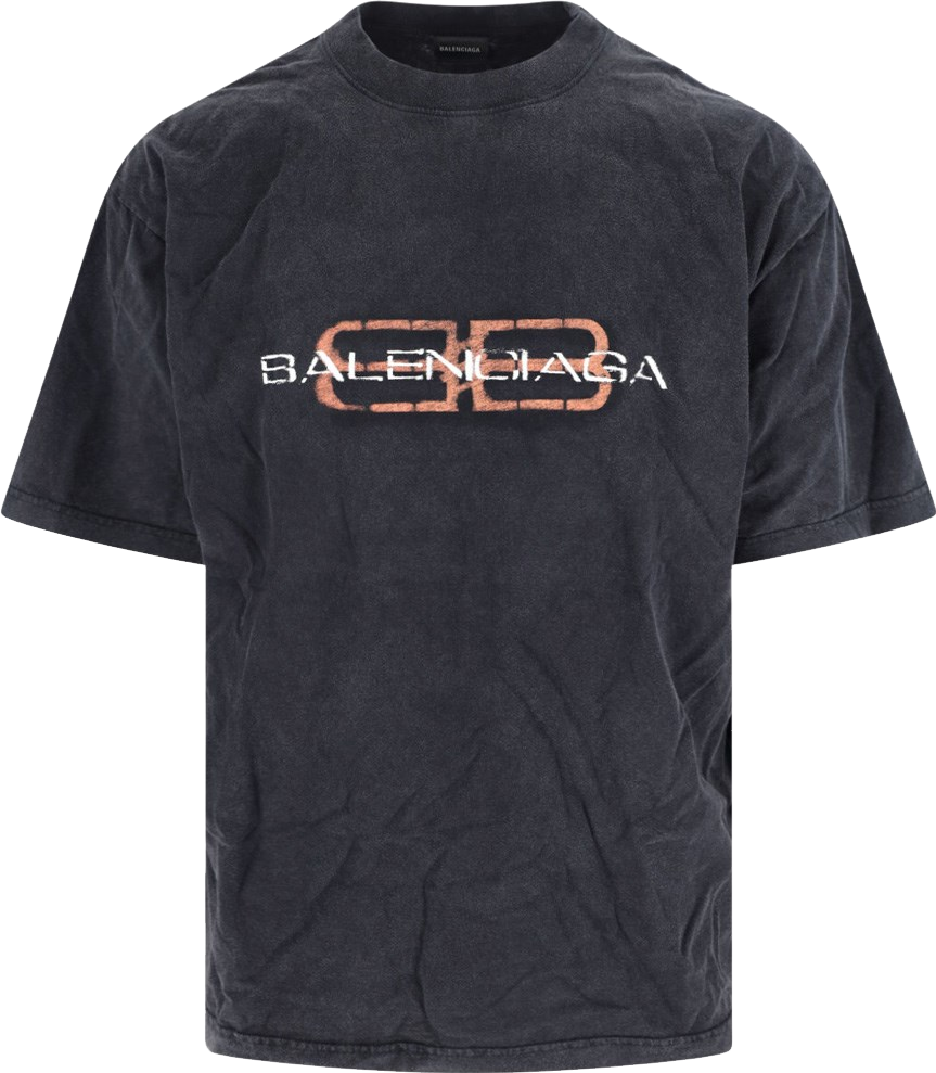 Buy Balenciaga Gender Inclusive Metal Bb Stencil Oversize Cotton