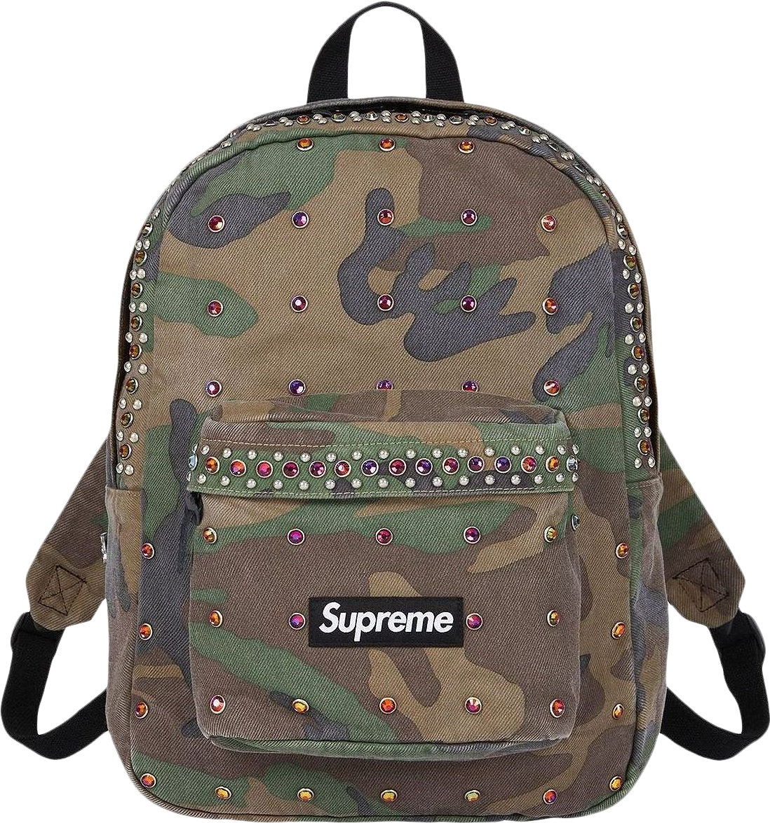 Supreme X B.B. Simon Denim Backpack - Black | Editorialist