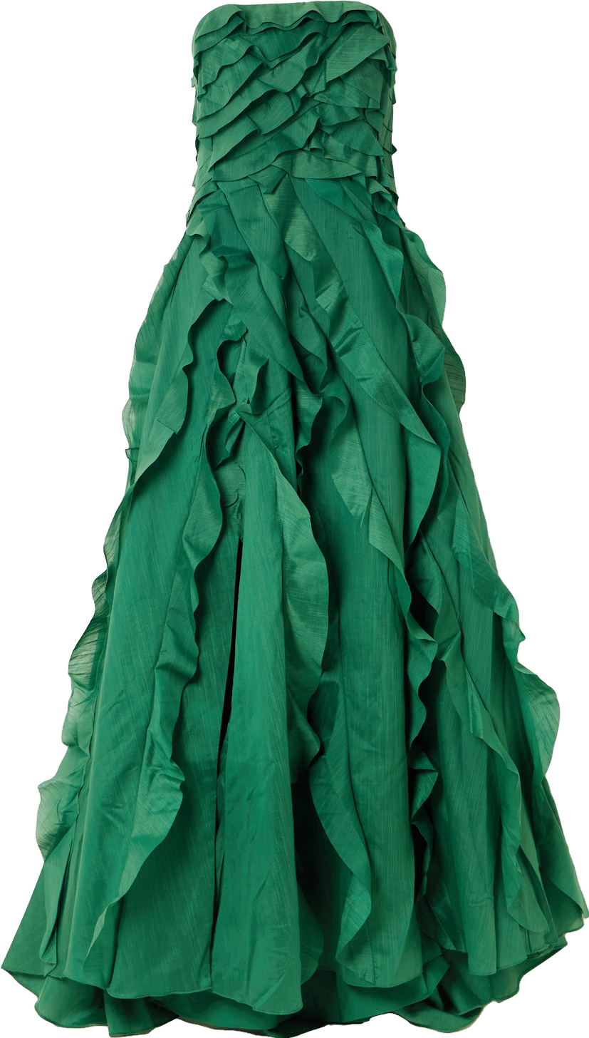 aje emerald green dress Alma Midi Dress-GREEN SAPPHIRE / 4 main image 1