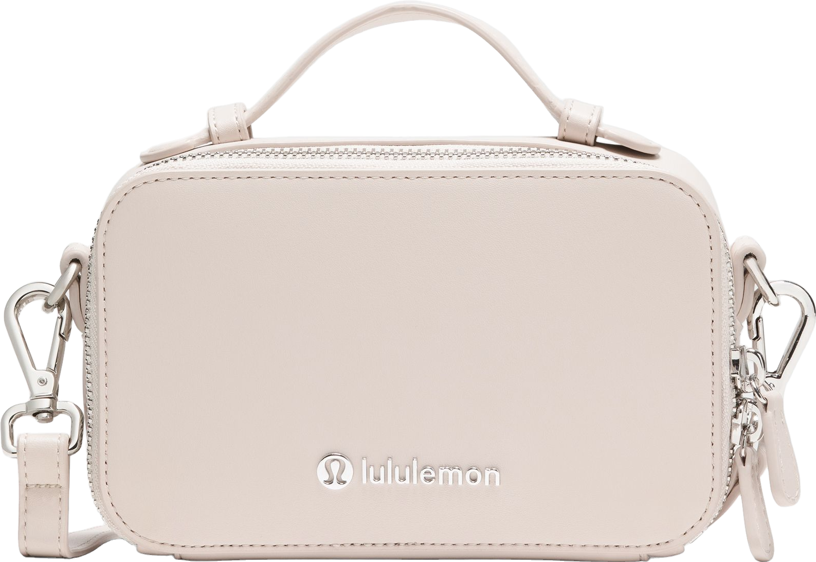 Lululemon-Leather Alternative Camera Crossbody Bag-Cashew/Silver Leather Alternative Camera Crossbody Bag | Women main image 2