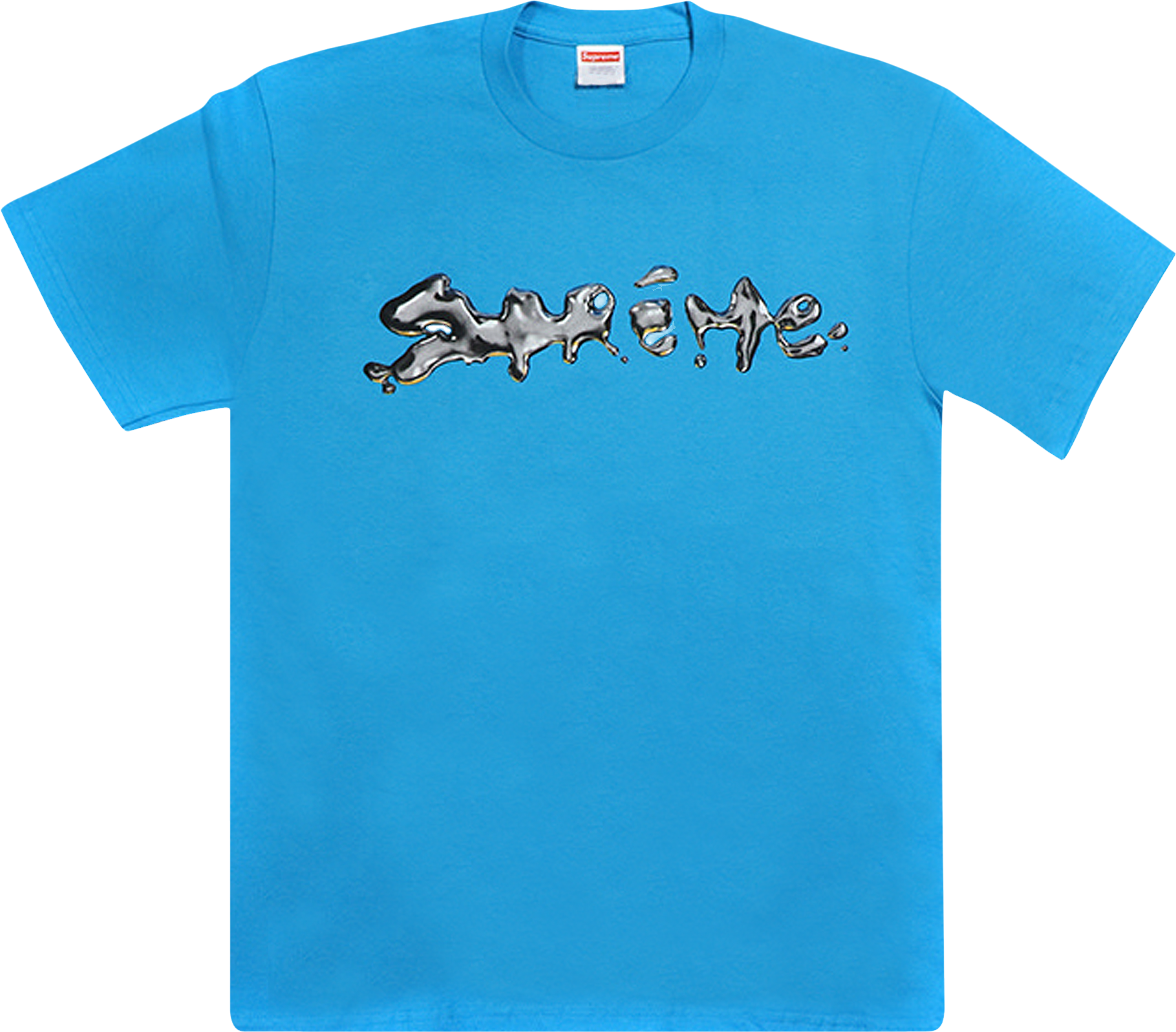 Supreme Liquid Tee 'Bright - Blue | Editorialist