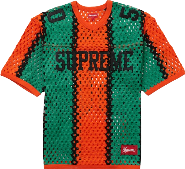 Supreme Perfect Season Football Jersey - Black | Editorialist