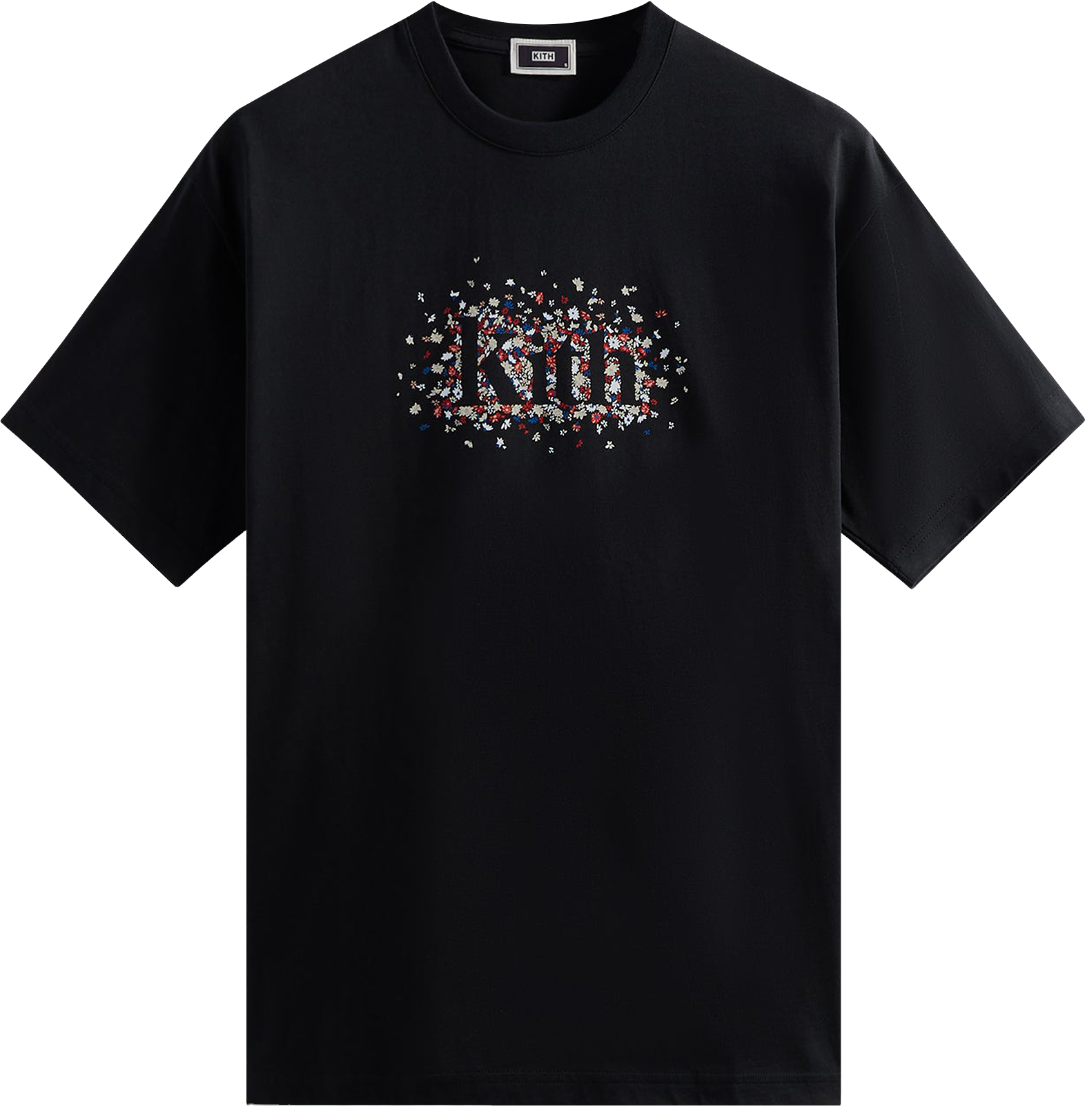 Kith Cloud Serif Logo Tee 'Nocturnal - Blue | Editorialist