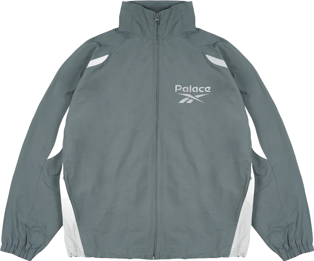 Palace X Reebok Track Jacket In Grey | Editorialist