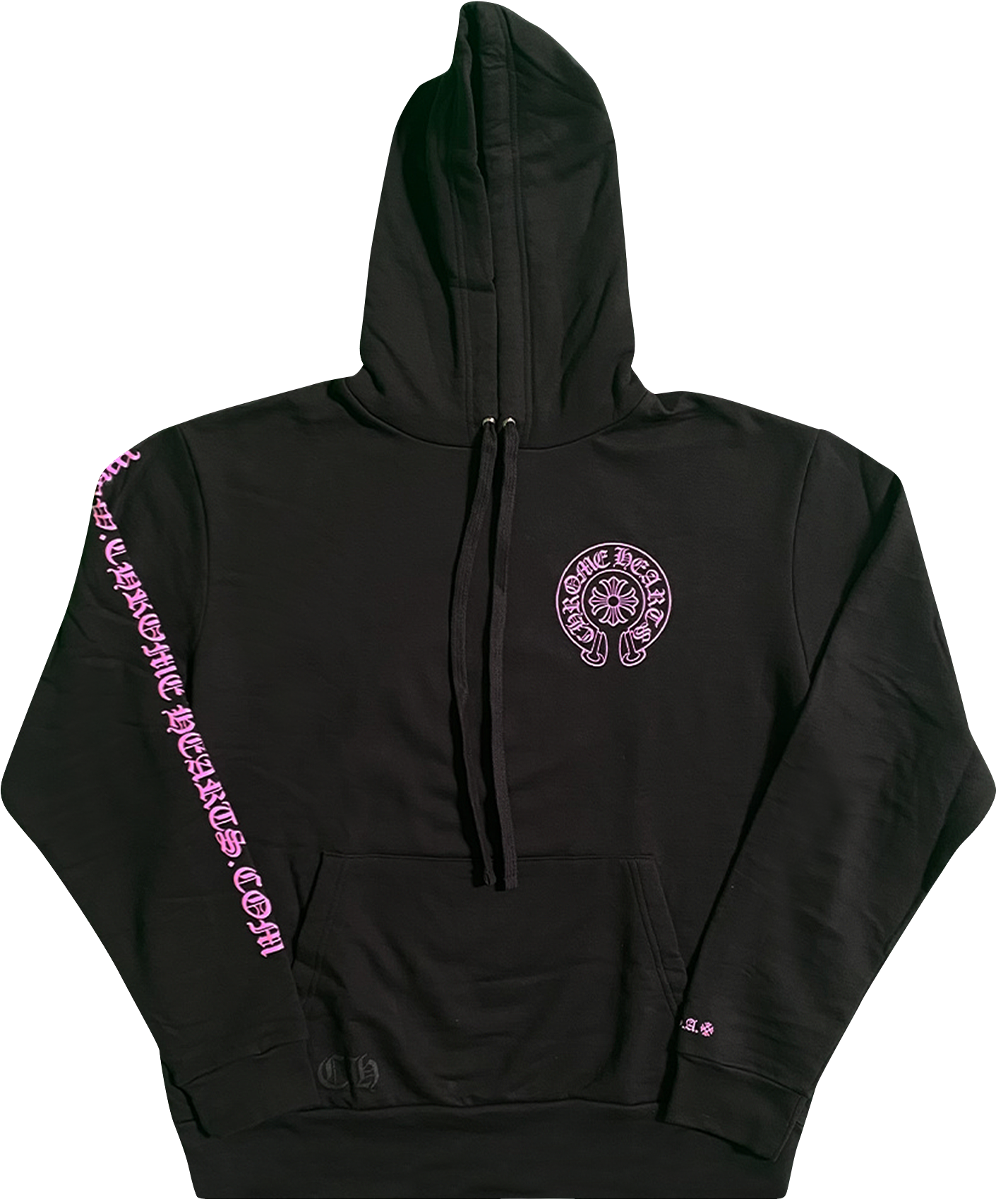 トップス CHROME HEARTS Horseshoe Hoodie Black S 30636192~black_0_transparent.png