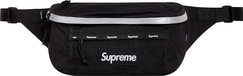 Supreme Fw24 Waist Bag - Black | Editorialist