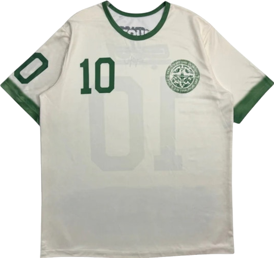 ウェア Travis Scott England soccer jersey TRAVIS SCOTT England Soccer Jersey - White | Editorialist