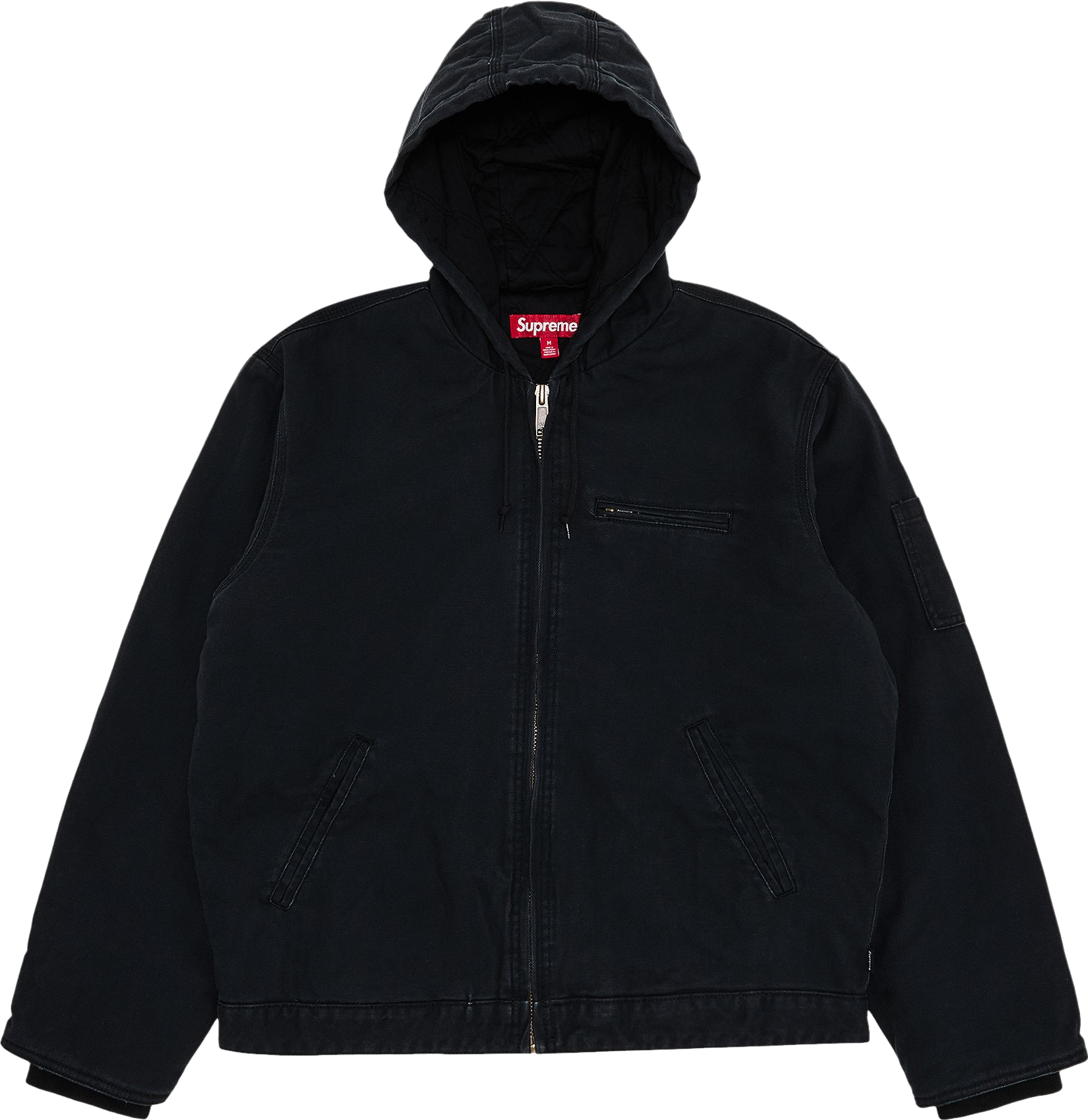Supreme Thrasher Hooded Work Jacket - Tan | Editorialist
