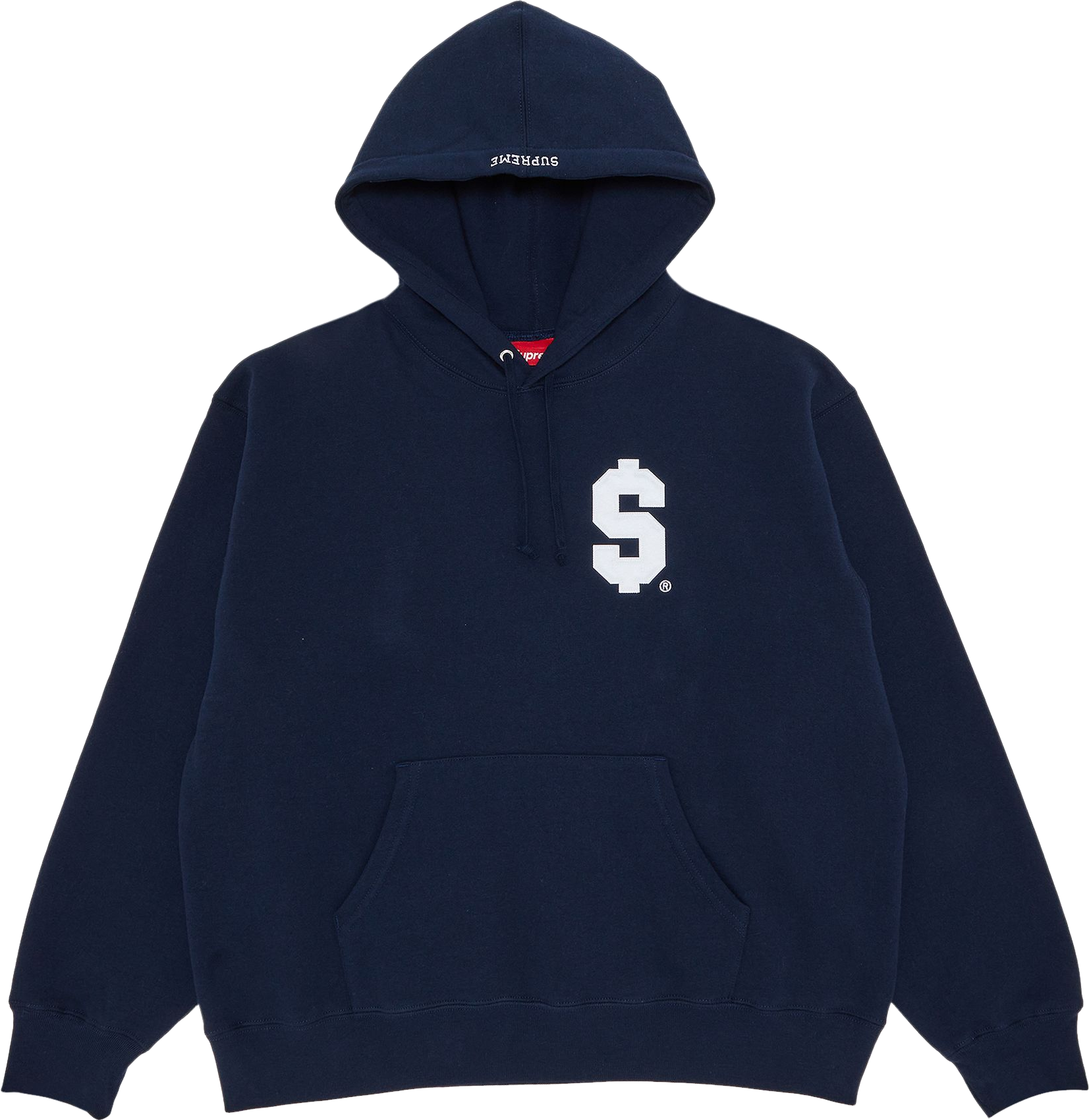 Supreme S Logo Hooded Sweatshirt - Orange | Editorialist