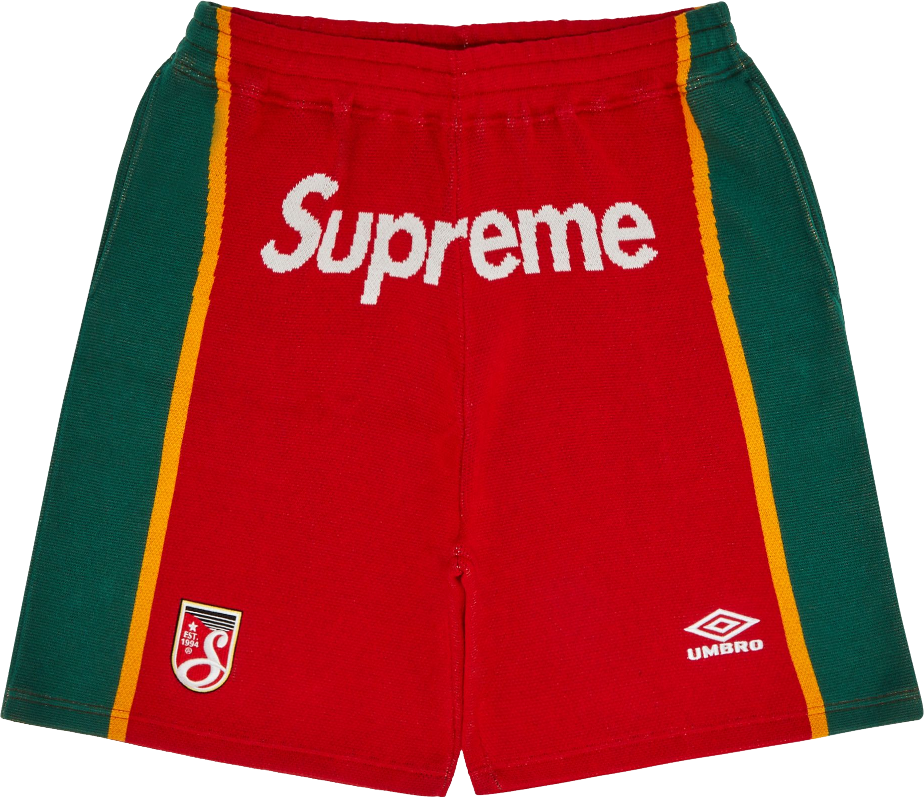 Supreme X Umbro Knit Soccer Short - Black | Editorialist