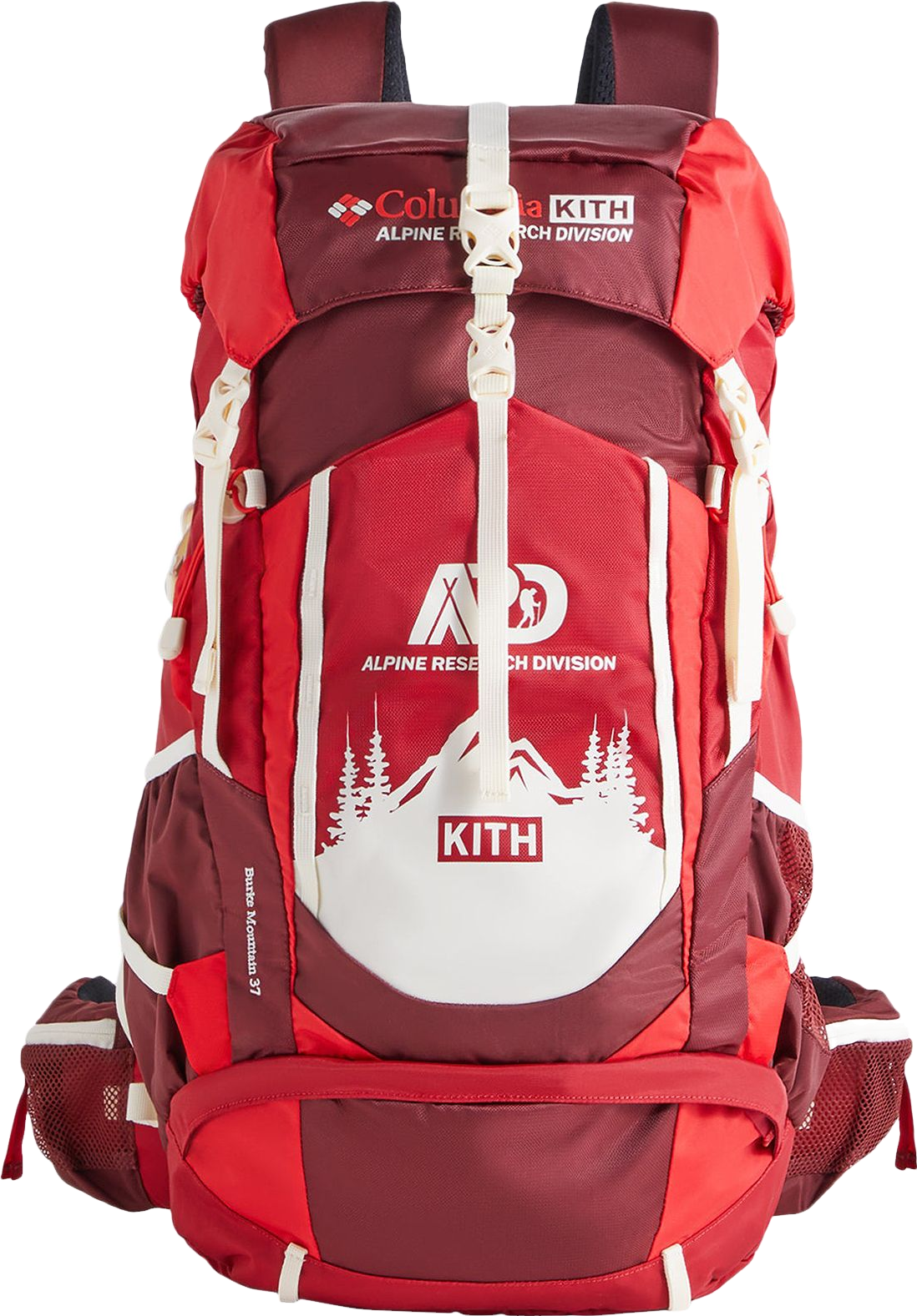Kith For Columbia 37l Backpack - Red | Editorialist