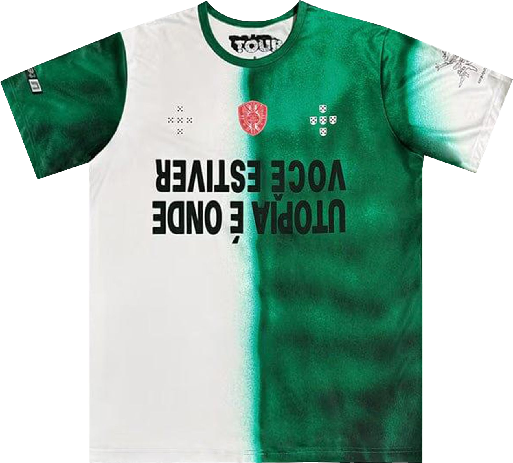 Travis Scott Cactus Jack Portugal Soccer Jersey - Multicolor