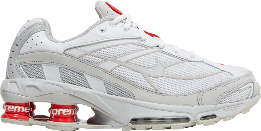 Nike Supreme X Shox Ride 2 - White | Editorialist