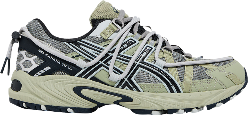Asics Gel Kahana TR V2  (Lichen green/Graphite grey) Men Size 6.5 ASICS Gel Kahana TR V2 Light Green - 1203A259-300 | eBay main image 2