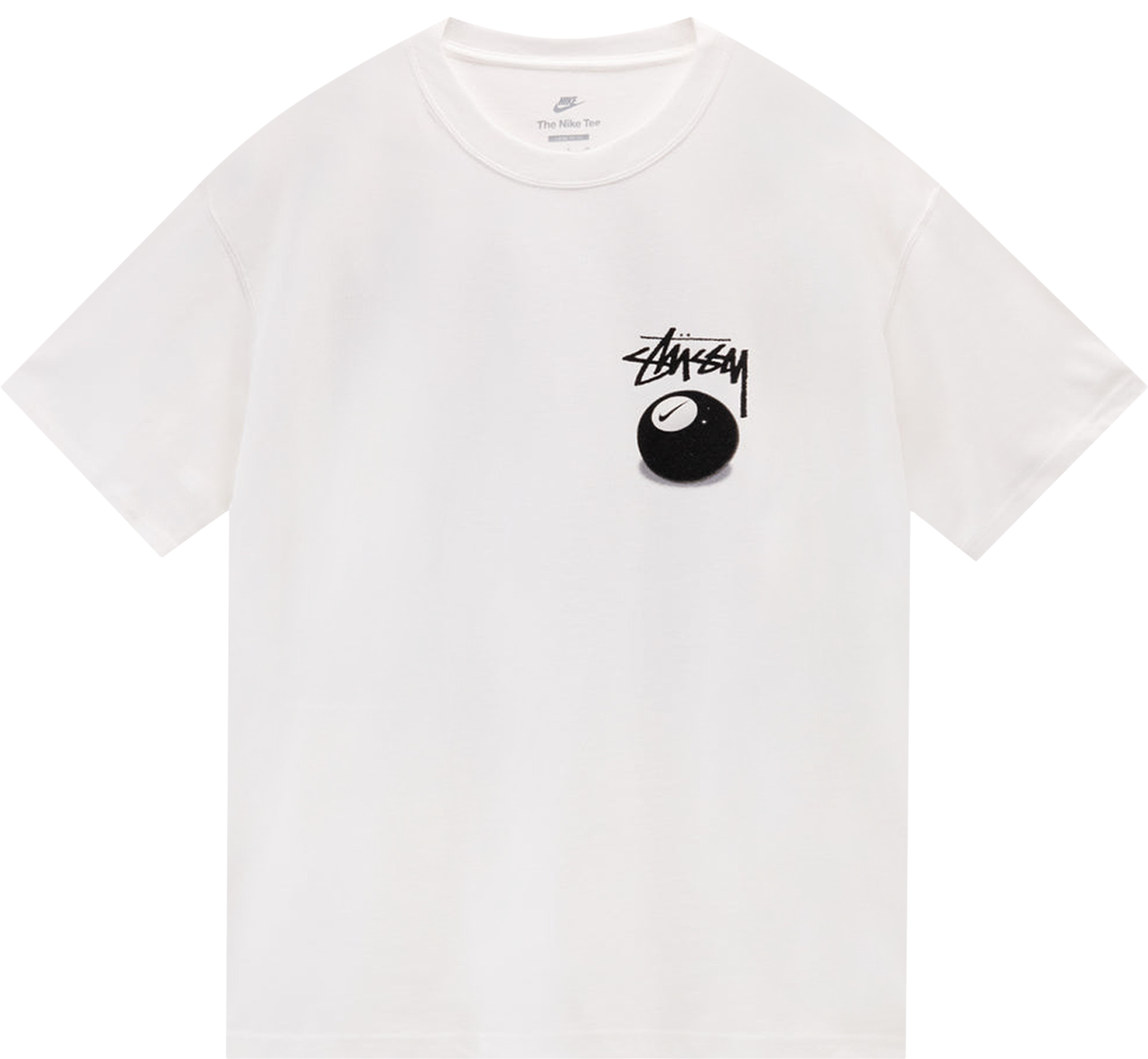 Nike X Stussy 8 Ball Tee - White | Editorialist
