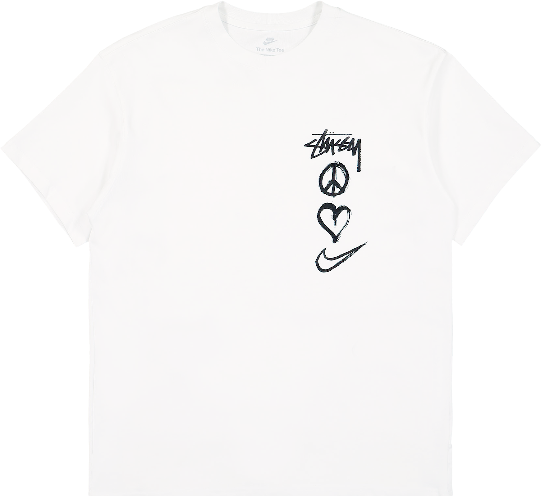 Nike X Stussy 8 Ball Tee - White | Editorialist