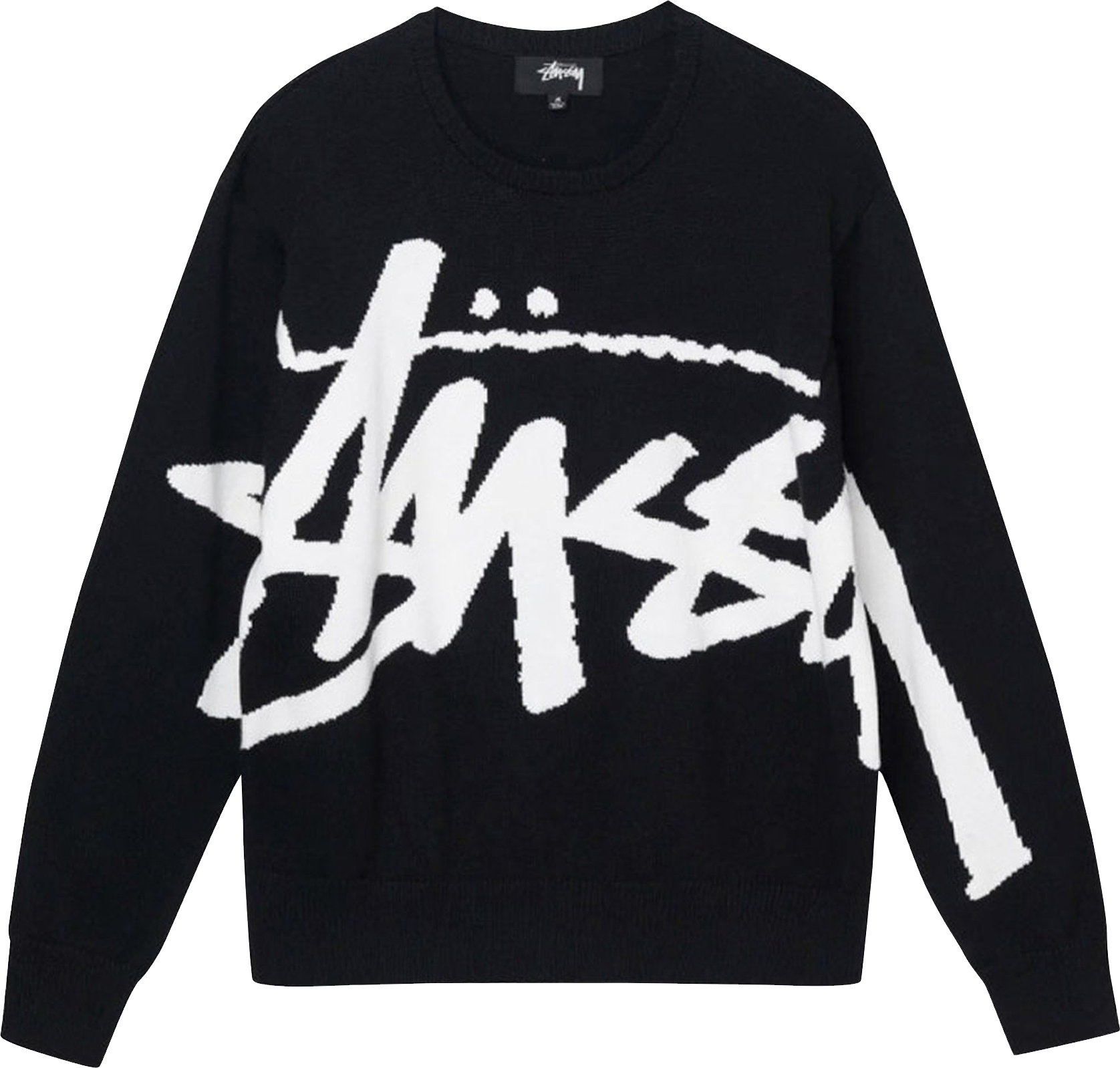 StÜssy Skull Crewneck Sweater - Cream | Editorialist