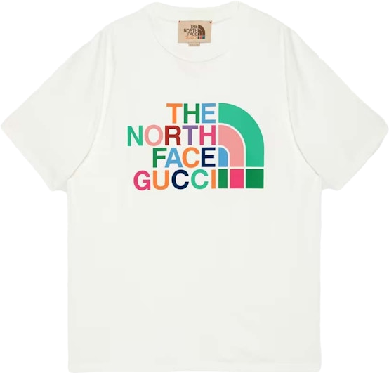 Gucci X The North Face T-Shirt - Ivory | Editorialist