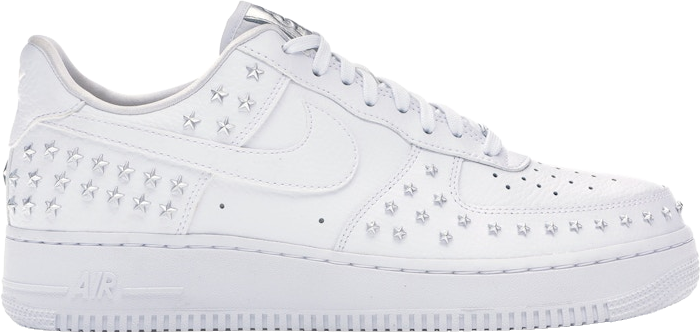 Nike Force 1 Low '07 Xx Studded Sneakers - White | Editorialist