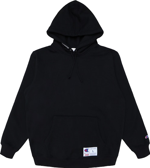 Supreme X Champion Zip Up Hooded Sweatshirt - Blue | Editorialist