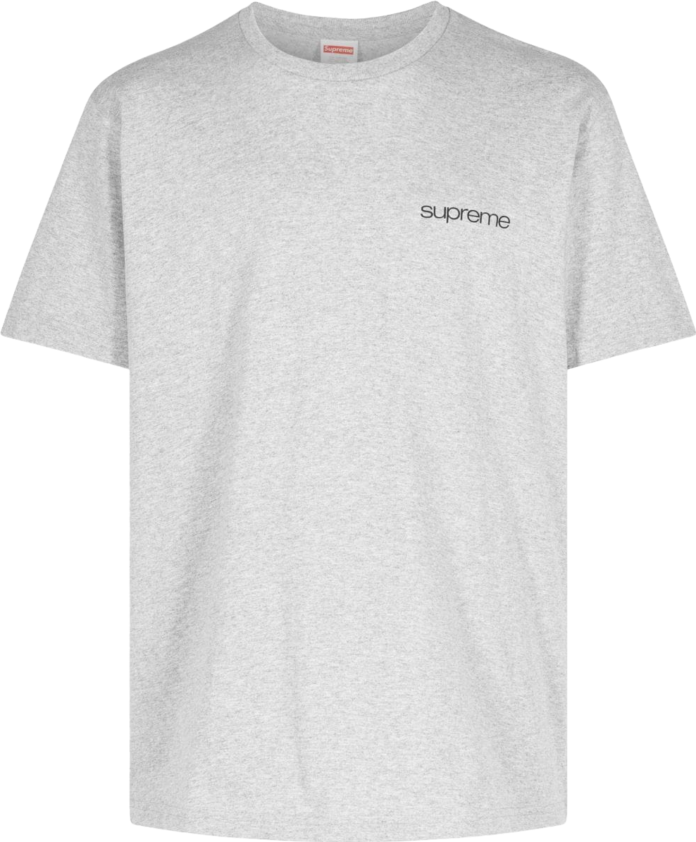 Supreme X Kaws Chalk Logo T-Shirt - White | Editorialist