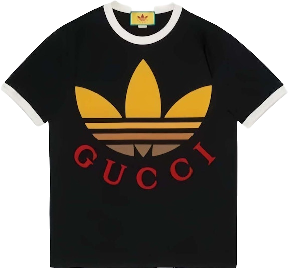 Gucci X Adidas Logo T-Shirt - Black | Editorialist