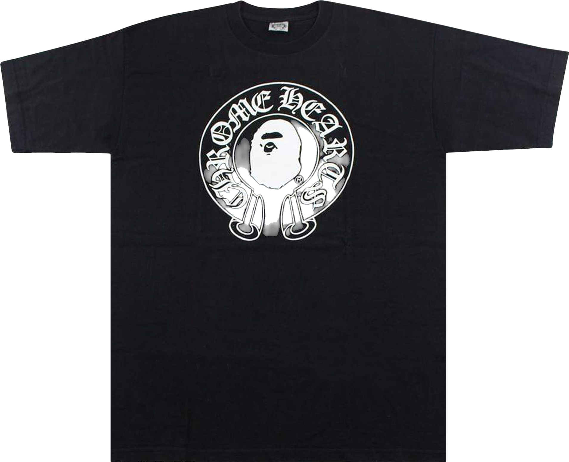 A Bathing Ape X Chrome Hearts T-Shirt - Black | Editorialist