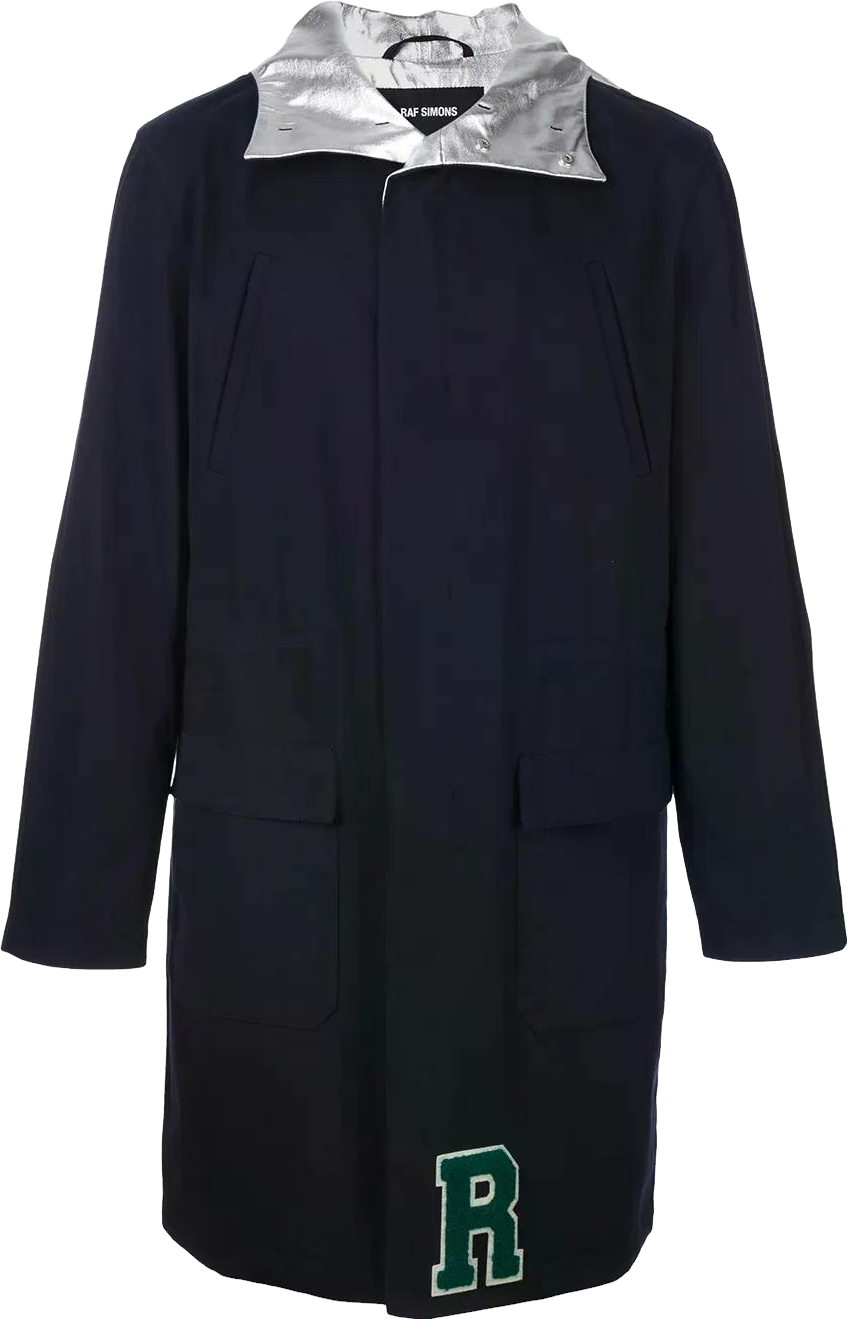 Raf Simons Rs Lab Print Lab Coat In Neutrals - 72% Off | Editorialist
