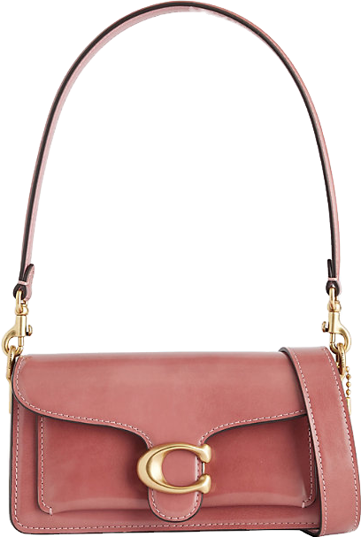 Coach Tabby 20 Spazzolato Leather Shoulder Bag - B4/Peony