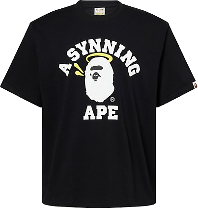 Buy A BATHING APE X Spotify X Syna College Relaxed-fit Cotton