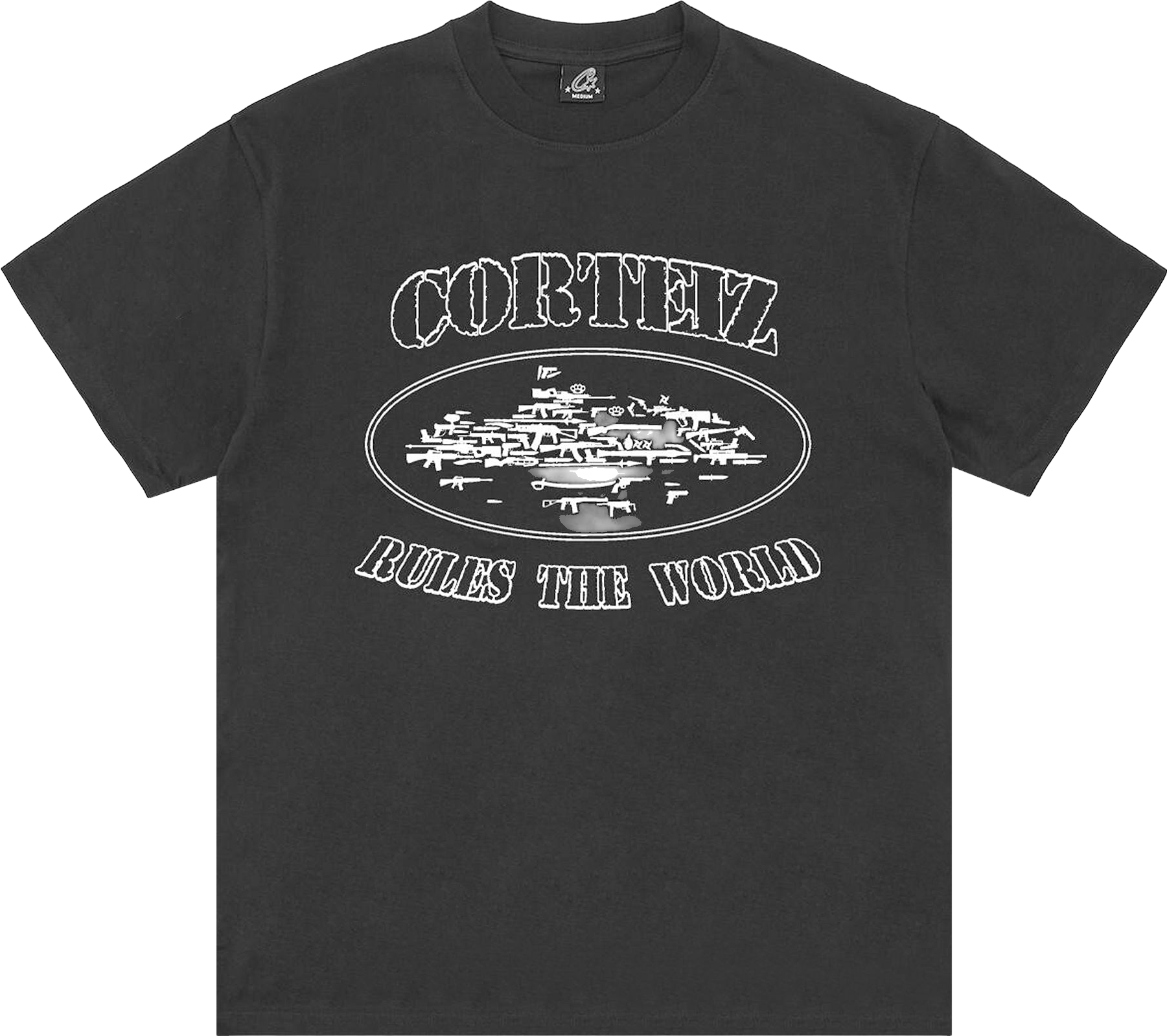 Corteiz Og Stencil Tee - Orange | Editorialist