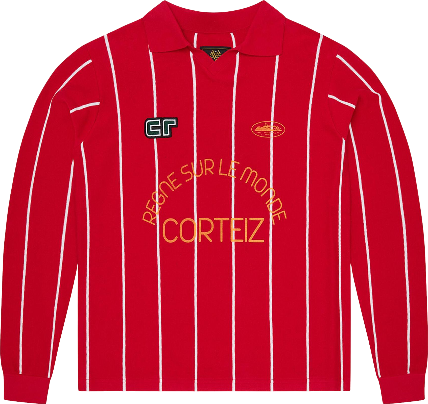 Corteiz Serie A Knit Jersey - White | Editorialist