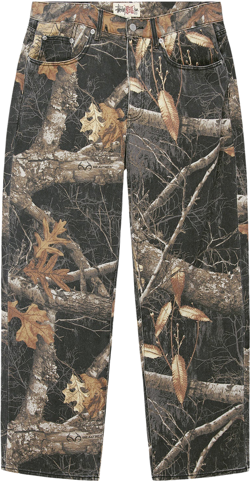 StüSsy Big Ol' Realtree Edge Jean - Black | Editorialist