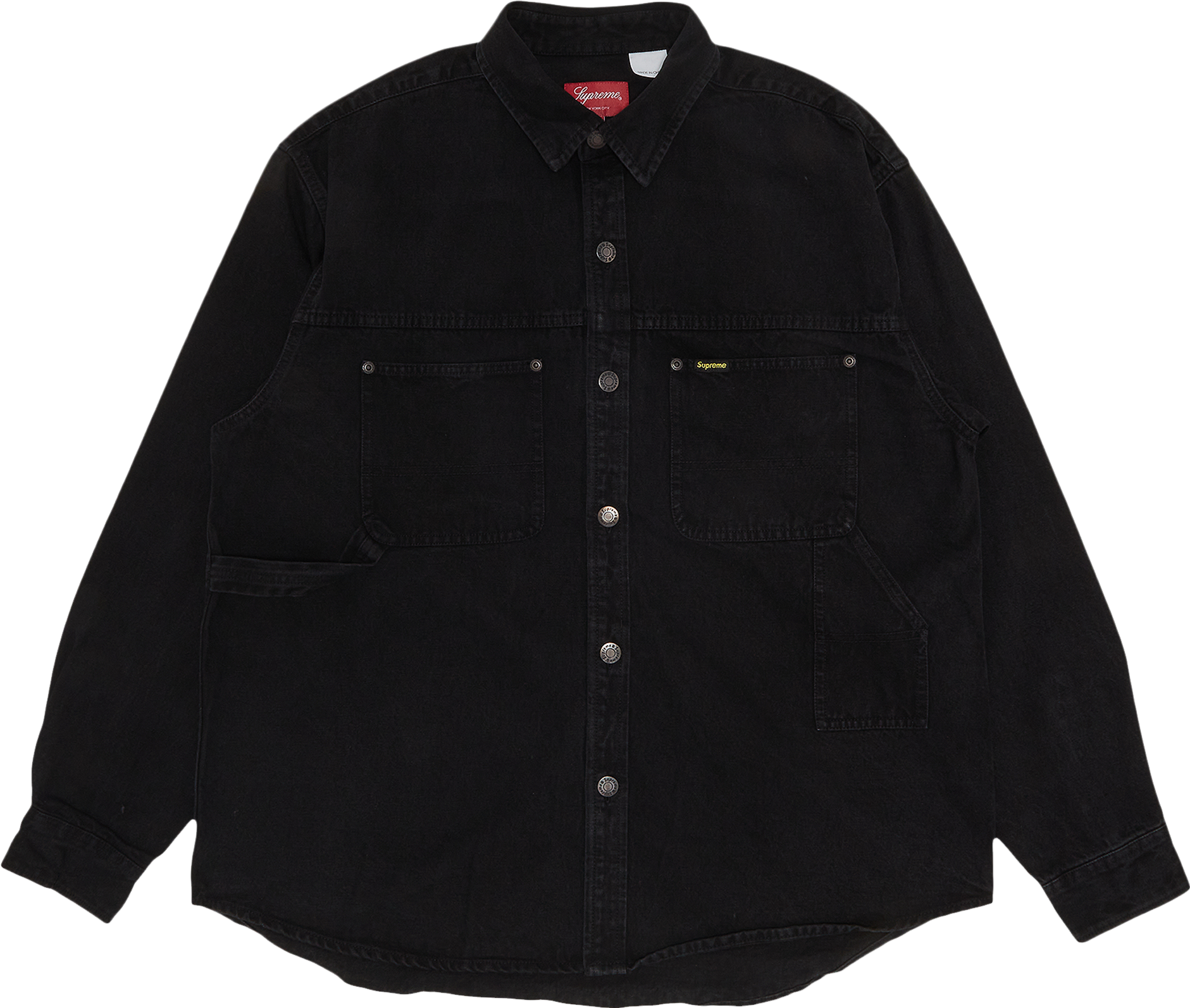 Supreme Denim Painter Shirt - Black | Editorialist