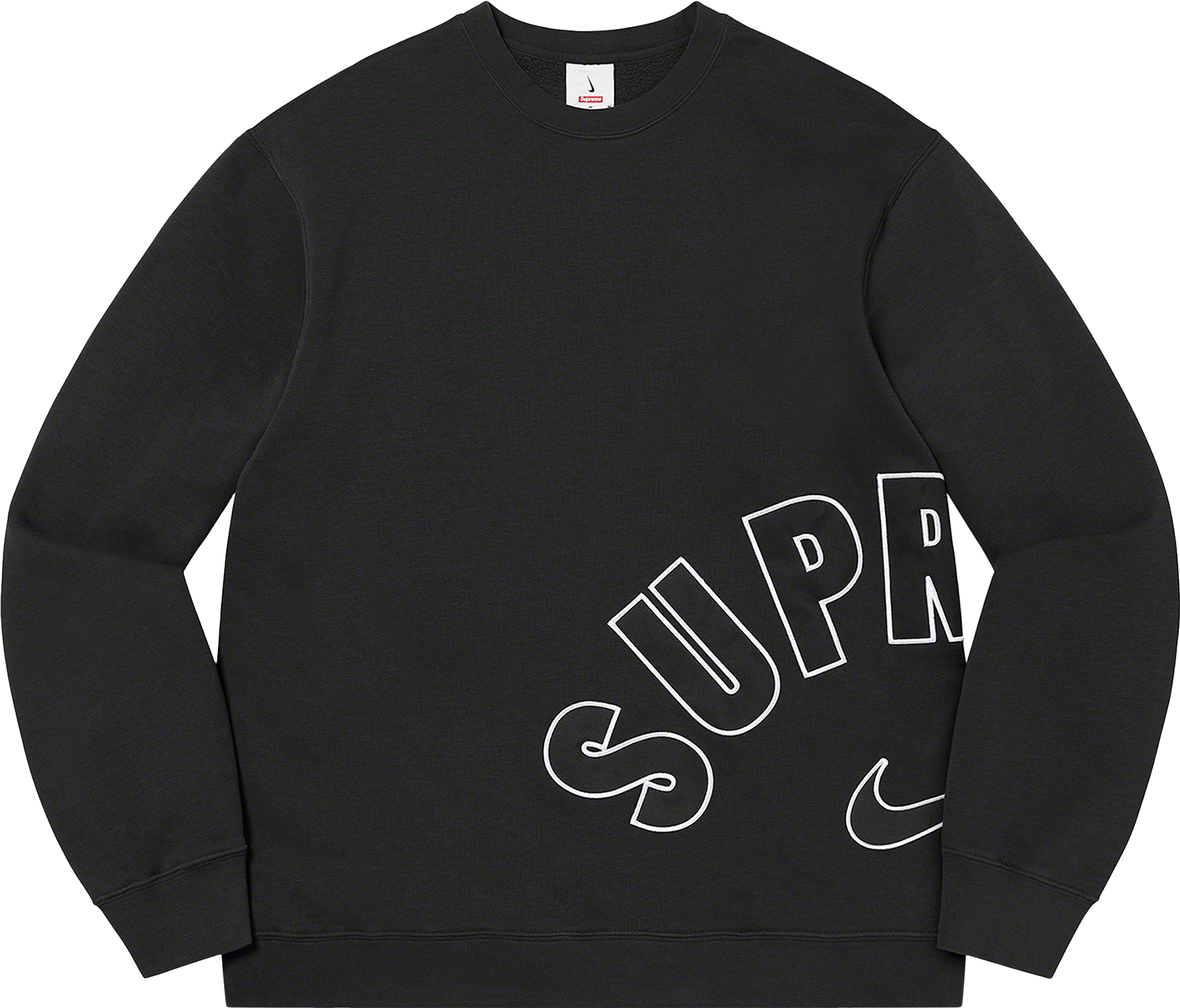 Supreme X Nike Arc Crewneck - Grey | Editorialist