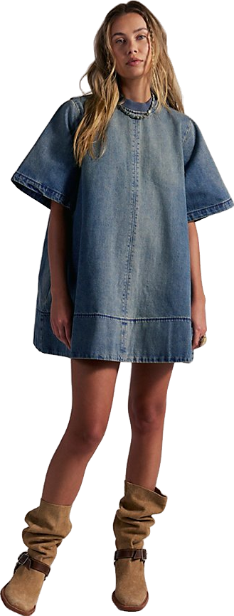 Free People Harlow Mini Dress - Vintage | Editorialist