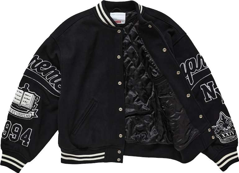 u*3様 Supreme veritas varsity jacket 31795739~