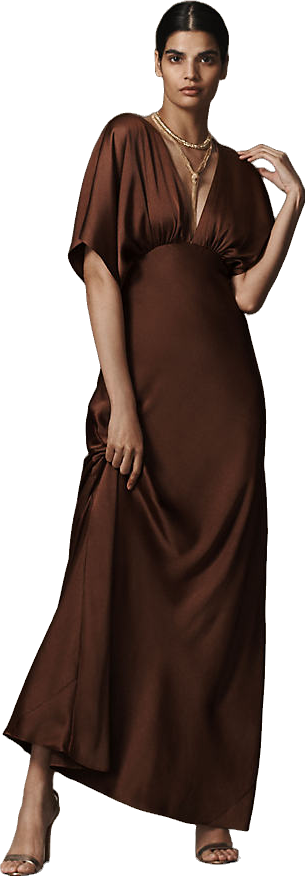 anna october tulip maxi dress Tulip dress XS / Green