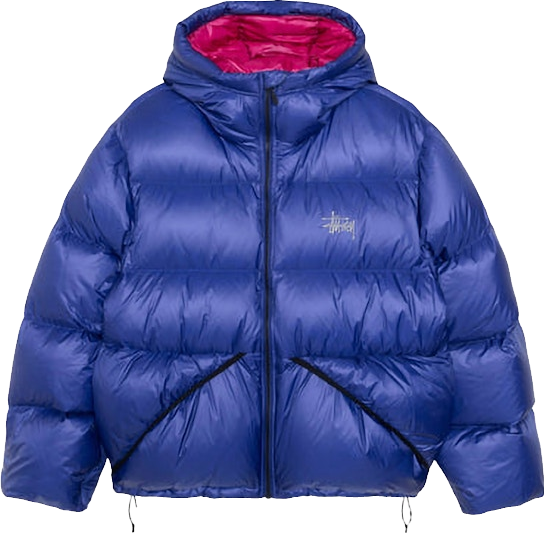 StüSsy Micro Ripstop Down Parka - Black | Editorialist