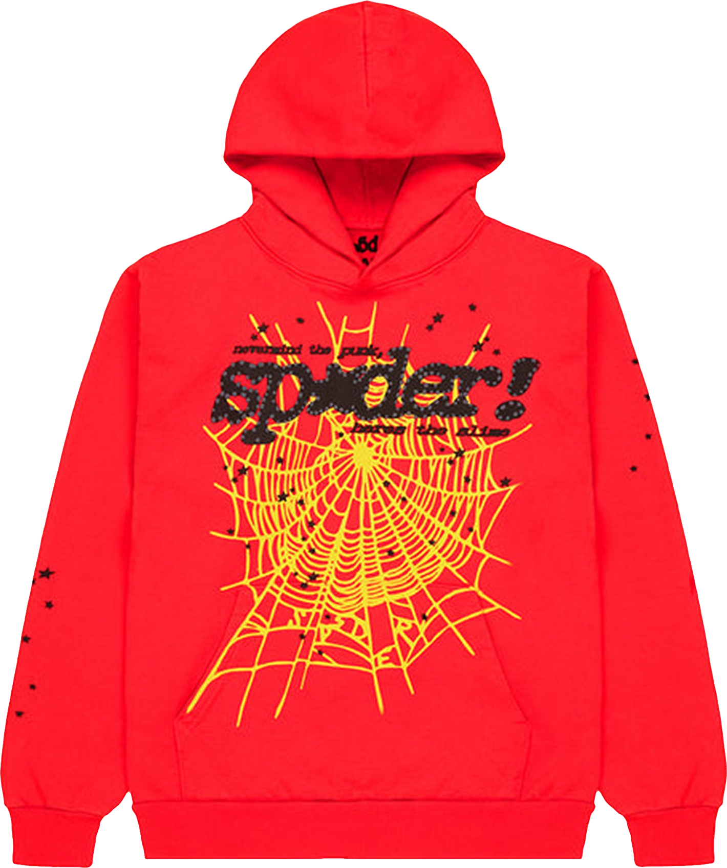 SP5DER P*nk V2 Hoodie - Red | Editorialist