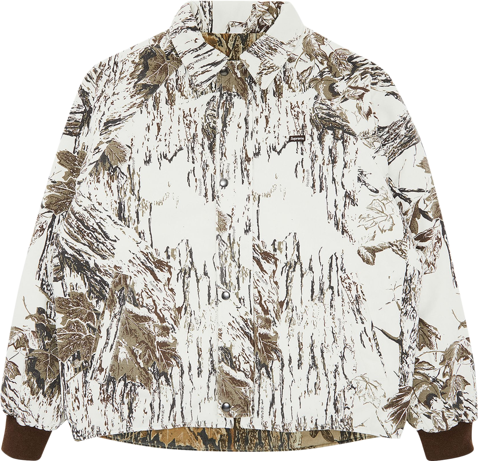 Supreme X Realtree Reversible Quilted Work Jacket - Multicolor