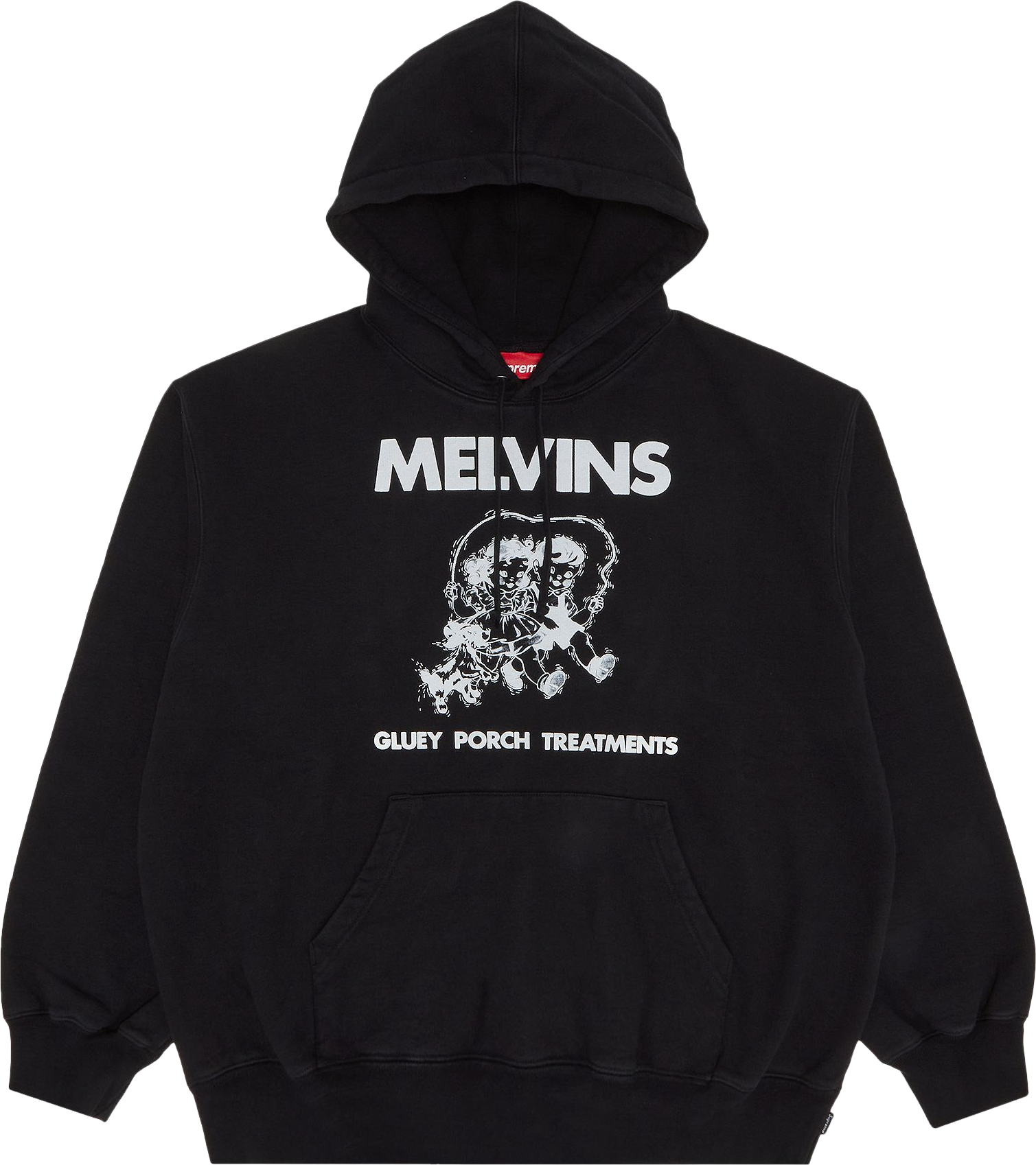 Supreme X Melvins Hooded Sweatshirt - Black | Editorialist