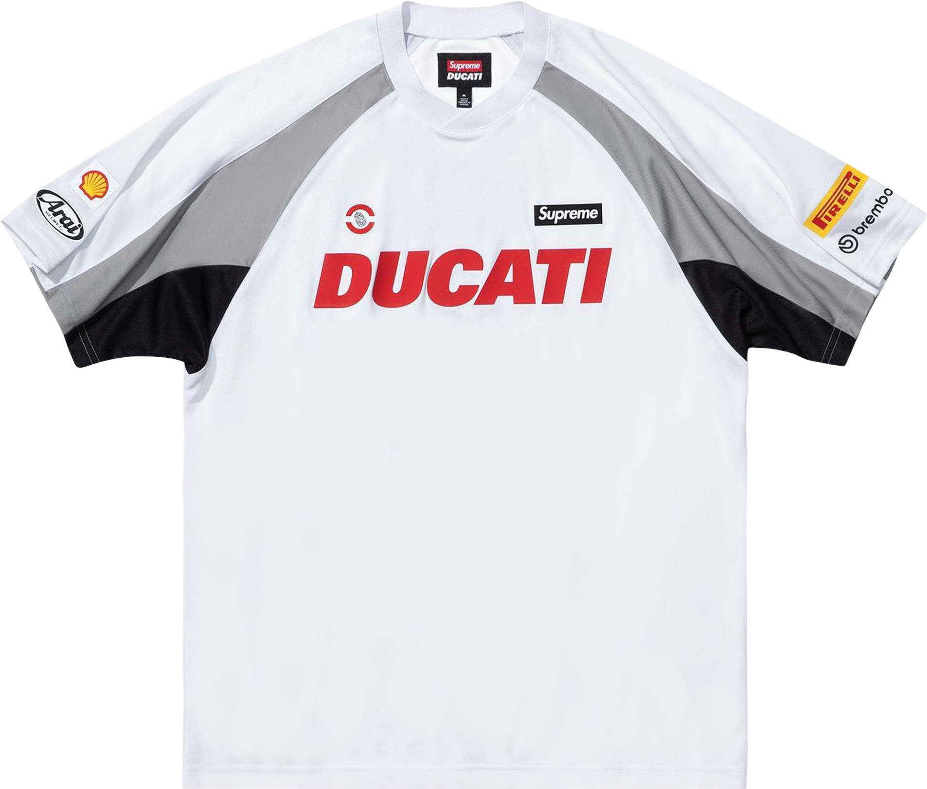 Supreme X Ducati Soccer Jersey - Black | Editorialist