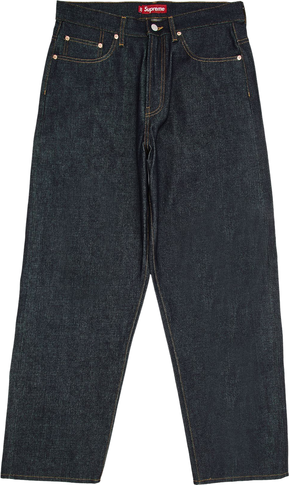 Supreme Rigid Baggy Selvedge Jean - Blue | Editorialist