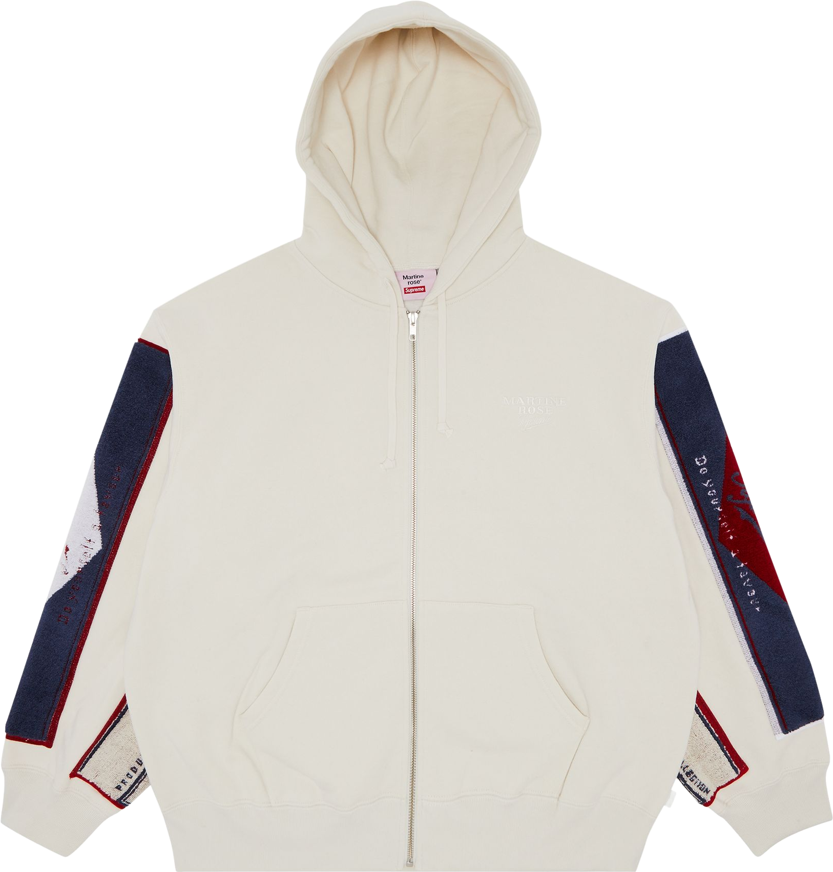 Supreme X Salem Zip Up Hooded Sweatshirt - Blue | Editorialist