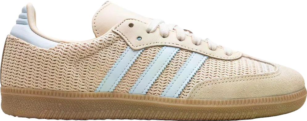 adidas gazelle silver green womens Adidas Samba OG Mineral Green Crystal Sand – Flower Kickz main image 1