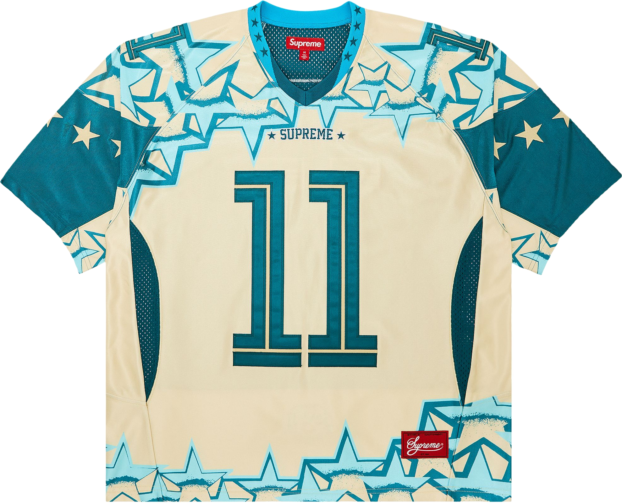 Supreme Bandana Football Jersey - White | Editorialist